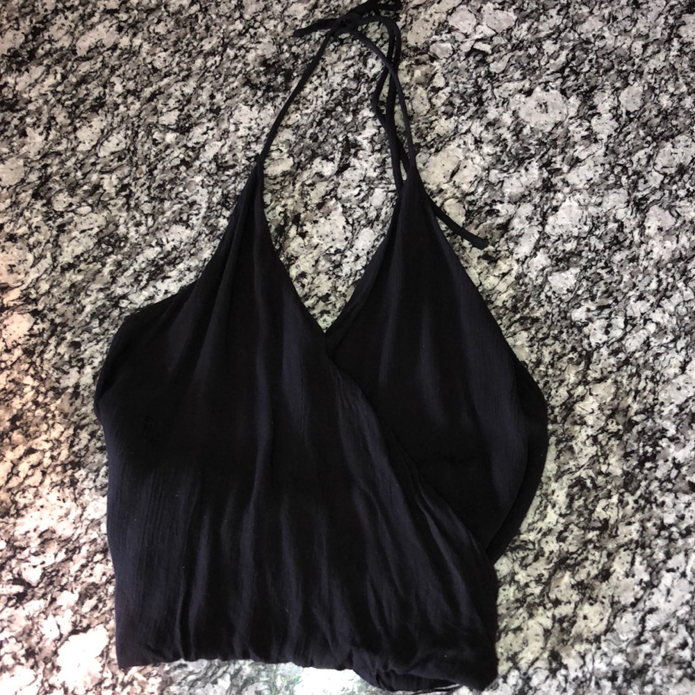 Black tank - open back